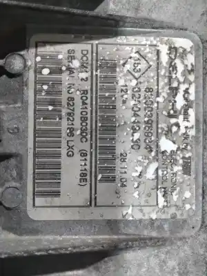 Second-hand car spare part ecu engine control for renault modus confort dynamique oem iam references r0410b030c
