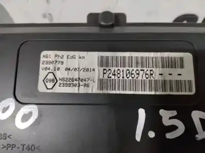 Peça sobressalente para automóvel em segunda mão quadrante por renault kangoo expression referências oem iam p248106976r  