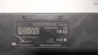 Pezzo di ricambio per auto di seconda mano modulo elettronico per seat leon (5f1) reference riferimenti oem iam 5q0937084ag bcmpq37h 5wk50891h