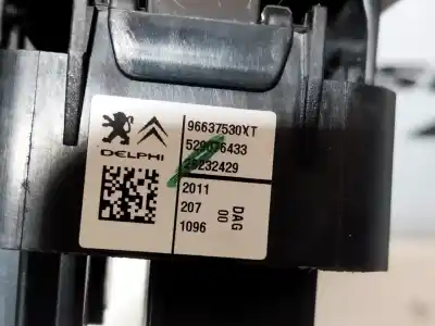 Second-hand car spare part left front power window switch for citroen c3 collection oem iam references 96637530xt  