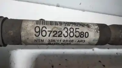 Second-hand car spare part front left transmission for citroen c3 collection oem iam references 9672238580  