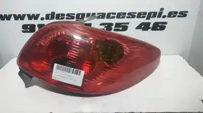 Second-hand car spare part right tailgate light for peugeot 206 berlina xs oem iam references 