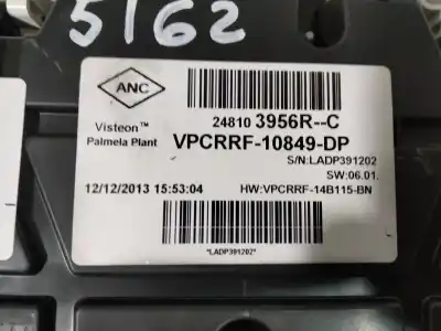 Peça sobressalente para automóvel em segunda mão quadrante por renault clio iv limited referências oem iam 248103956r  