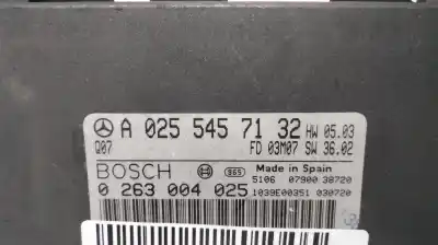 Pezzo di ricambio per auto di seconda mano centralina cambio automatico per mercedes clase e (w211) berlina e 320 cdi (211.026) riferimenti oem iam 0263004025  a0255457132