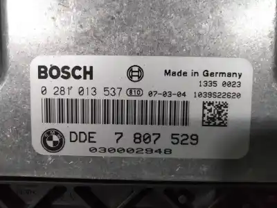 Second-hand car spare part ecu engine control for bmw serie 1 berlina (e81/e87) 116d oem iam references 028001353  7807529