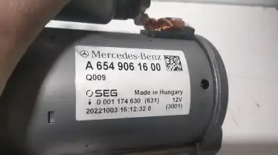 Second-hand car spare part starter motor for mercedes clase glc (w253) glc 300 d 4matic (253.919) oem iam references 0001174630  a6549061600