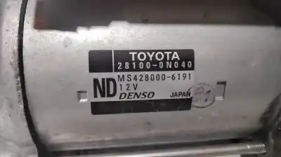 Автозапчастина б/у двигун запускається для toyota yaris (ksp9/scp9/nlp9) 1.4 turbodiesel cat посилання на oem iam 281000n040  ms4280006191