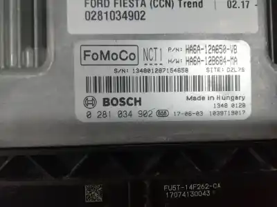 Автозапчасти б/у блок управления двигателем за ford fiesta (ccn) trend ссылки oem iam 0281034902