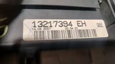 Second-hand car spare part fuse box unit for opel corsa d cosmo oem iam references 13217394  