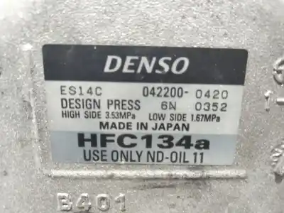 Автозапчастина б/у компресор кондиционера для toyota prius (nhw30) eco посилання на oem iam es14c042200  