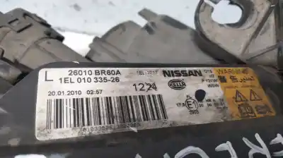 Автозапчасти б/у правая фара за nissan qashqai / qashqai +2 i (j10, nj10, jj10e) 1.6 ссылки oem iam 26010br60a  