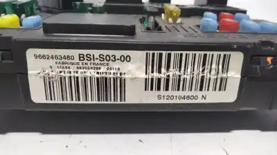 Second-hand car spare part fuse box unit for citroen c4 picasso * oem iam references 9662463480 s03 s120104600n