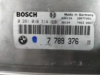 Second-hand car spare part ecu engine control for bmw x5 (e53) x5 (e53) oem iam references 0281010314  