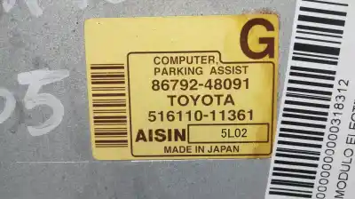 Second-hand car spare part electronic module for lexus rx (_u3_) 400h (mhu38_) oem iam references 8679248091  51611011361