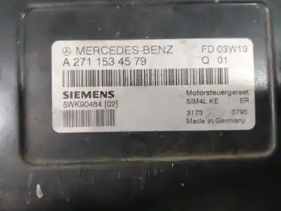 Recambio de automóvil de segunda mano de CENTRALITA MOTOR UCE para MERCEDES CLASE C (W203) SPORTCOUPE  referencias OEM IAM A2711534579  