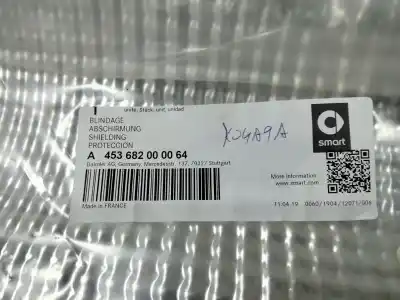 Second-hand car spare part rear exhaust pipe for smart forfour brabus (453.062) oem iam references a4536820000  al1050a