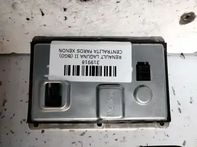 Pezzo di ricambio per auto di seconda mano CENTRALINA FARI XENON per RENAULT LAGUNA II (BG0)  Riferimenti OEM IAM 739341121 73010157D 73160087E