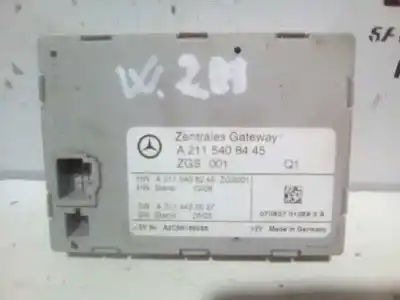 İkinci el araba yedek parçası Elektronik Modül için MERCEDES CLASE E (W211) BERLINA 2.2 CDI CAT OEM IAM referansları A2115408445  ZGS001