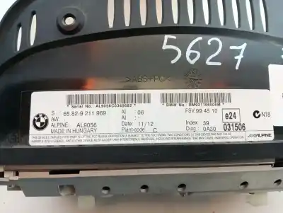 Peça sobressalente para automóvel em segunda mão display gps / multimídia por bmw 3 touring (e91) 318 d referências oem iam bm921196906m  