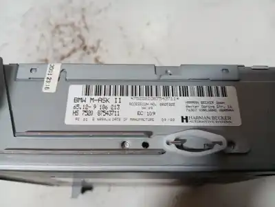 Peça sobressalente para automóvel em segunda mão sistema de áudio / rádio cd por bmw 5 touring (e61) 530 d referências oem iam   