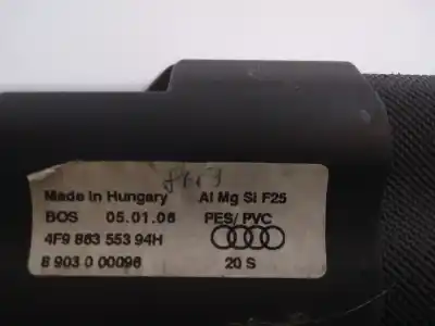 Pezzo di ricambio per auto di seconda mano vassoio posteriore per audi a6 c6 avant (4f5) 2.8 fsi quattro riferimenti oem iam 4f9863553  