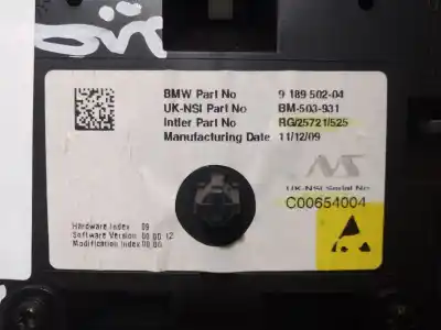 Pezzo di ricambio per auto di seconda mano pannello degli strumenti per mini mini (r56) one d riferimenti oem iam bm503931  