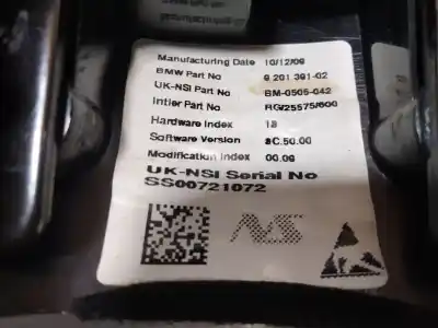 Pezzo di ricambio per auto di seconda mano pannello degli strumenti per mini mini (r56) one d riferimenti oem iam bm0505042 920139102 