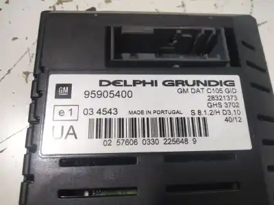 Pezzo di ricambio per auto di seconda mano display multifunzione per opel antara selective riferimenti oem iam 95905400 28321373 