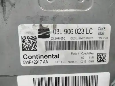 Peça sobressalente para automóvel em segunda mão Centralina De Motor Uce por BMW SERIE 1 BERLINA (E81/E87) 118d Referências OEM IAM 5WP42917AA  