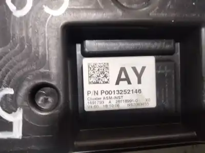 Автозапчастина б/у панель інструментів для opel corsa d (s07) 1.3 cdti (l08, l68) посилання на oem iam p0013252146 28118991 ns7083455