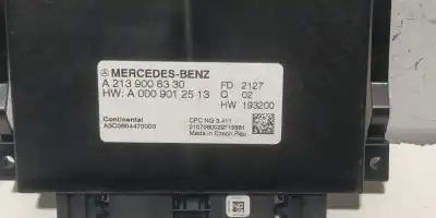 Автозапчасти б/у электронный модуль за mercedes-benz clase e lim. (w213) e 350 d (213.033) ссылки oem iam a2139008330  