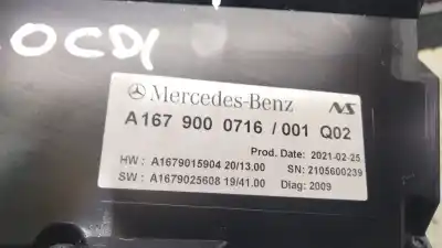 Автозапчастина б/у багатофункційний дисплей для mercedes-benz clase gle (bm 167) (09.2018) gle 350 d 4matic (167.121) посилання на oem iam a1679000716 2105600239 