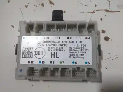 İkinci el araba yedek parçası elektronik modül için mercedes clase gle (bm 167) (09.2018) gle 350 d 4matic (167.121) oem iam referansları a1679008413 a2139015013 a1679029906