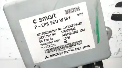 Second-hand car spare part electronic module for smart coupe mhd edition 52 (451.380) oem iam references q1t25473mukd 6900001940 a4519003200