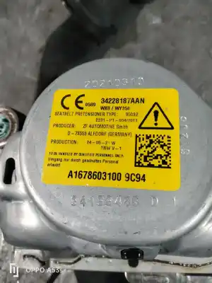 İkinci el araba yedek parçası Sol Arka Emniyet Kemeri için MERCEDES-BENZ VITO MIXTO (DOUBLE CABIN) (W447) 110 CDI (447.701, 447.703, 447.705) OEM IAM referansları A16786031009C94  