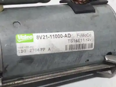 Pezzo di ricambio per auto di seconda mano motorino di avviamento per ford fiesta vi (cb1, ccn) 1.6 tdci riferimenti oem iam 8v2111000ad 1b02706ppa ts14e11