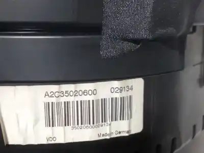 Pezzo di ricambio per auto di seconda mano pannello degli strumenti per volkswagen touran (1t3) 1.6 tdi riferimenti oem iam 1t0920 875e a2c35020600