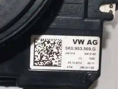 Автозапчасти б/у многофункциональное управление за vw touran (1t3) 1.6 tdi ссылки oem iam 5k0953501ar 5k0953502k 5k0953569g