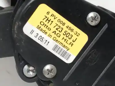 İkinci el araba yedek parçası gaz pedali için volkswagen multivan v (7hm, 7hn, 7hf, 7ef, 7em, 7en) 2.0 tdi 4motion oem iam referansları 7h1723503j 00849632 