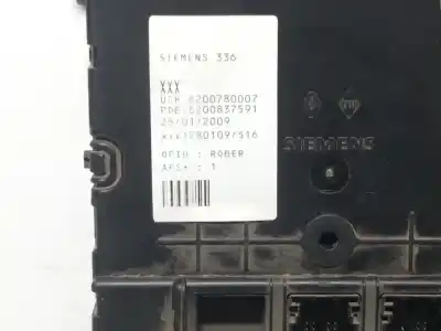 Second-hand car spare part fuse box unit for renault megane ii ranchera familiar (km0/1_) 1.5 dci (km1f) oem iam references 8200780007 8200837591 
