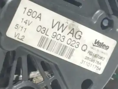Автозапчастина б/у генератор для volkswagen multivan v (7hm, 7hn, 7hf, 7ef, 7em, 7en) 2.0 tdi 4motion посилання на oem iam 03l903023q  