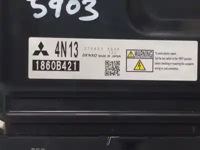 Автозапчастина б/у ебу контролер двигуна для mitsubishi asx (ga_w_) 1.8 di-d 4wd (ga6w) посилання на oem iam 1860b421  