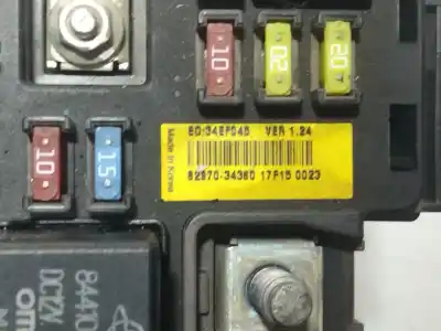 Second-hand car spare part fuse box unit for ssangyong korando (ck) 2.2 xdi oem iam references 34ef045 8297034360 