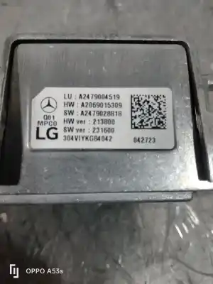 İkinci el araba yedek parçası KAMERA için MERCEDES-BENZ CLASE A (W177) AMG A 35 MILD-HYBRID 4-MATIC (177.051) OEM IAM referansları A2479028818  