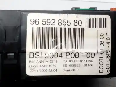 Second-hand car spare part fuse box unit for citroen c4 i (lc_) 1.6 hdi oem iam references 9659285580  