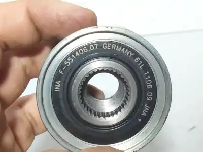 Peça sobressalente para automóvel em segunda mão polia do alternador por seat leon (5f1) 1.6 tdi referências oem iam f55140607  