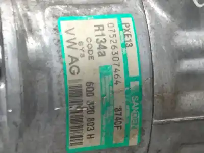 Автозапчасти б/у компрессор кондиционера воздуха за seat ibiza iii (6l1) 1.4 16v ссылки oem iam 8740f 07526307464 6q0820803h