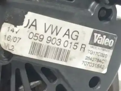 Peça sobressalente para automóvel em segunda mão alternador por audi a6 c6 (4f2) 2.7 tdi quattro referências oem iam 059903015r  