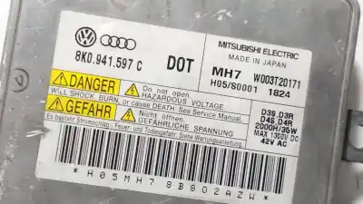 Pezzo di ricambio per auto di seconda mano centralina fari xenon per audi a4 b8 avant (8k5) 2.0 tdi riferimenti oem iam 8k0941597c  