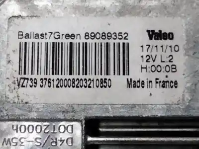 Peça sobressalente para automóvel em segunda mão balastro de xenon por ford c-max ii (dxa/cb7, dxa/ceu) 1.6 tdci referências oem iam 89089352  
